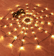 Halloween Led Spider Web String Light 5v Remote Control 8 Modes Net Mesh Atmosphere Lamp Outdoor Indoor Party Decor Led Light