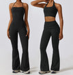 Women's Tight One-piece Casual Waist Bootleg Pants