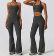Women's Tight One-piece Casual Waist Bootleg Pants