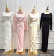 Soft Waist Dress Satin Women