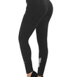 Women's Ripped Butterfly Print Imitation Denim Leggings