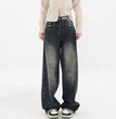 High Waist Wide Leg Jeans Large Size Women