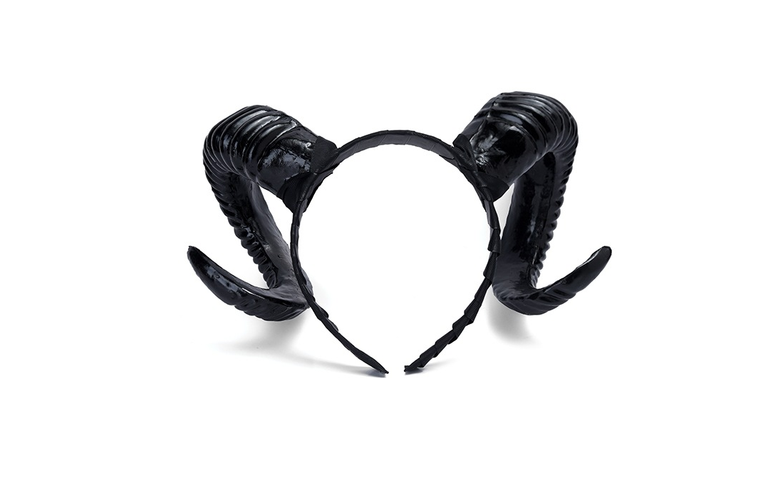 New horn antlers headband wide headband Christmas Halloween resurrection exaggerated headwear