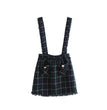 Women's Twill Soft Vest Camisole Skirt