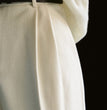 Women's Simple Commute Woolen Straight Wide-leg Pants