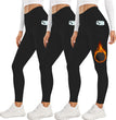 Winter Travel Exercise Fleece-lined Yoga Pants