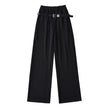 Autumn Women's American Hot Girl Belt Casual Pants