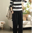 Simple All-match Solid Color Loose Casual Working Pants