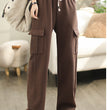 Simple All-match Solid Color Loose Casual Working Pants