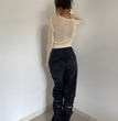 Women's Retro High Waist Loose Wide Legs Jeans