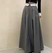 Women's Fashion Flanging Contrast Skirt