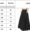 Plus Size Women's Solid Color Half-length Pleated Skirt