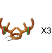 Christmas Game Inflatable Reindeer Antler Hat Ring Toss Christmas Gift