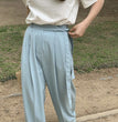 New Wide-leg Pants Women's High Waist Drooping Suit Pants Loose