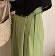 New Wide-leg Pants Women's High Waist Drooping Suit Pants Loose