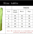 Slim-fit Sheath Patchwork Slit PU Leather European And American Skirt
