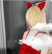 Halloween Costume Cosplay Maid Uniform Temptation Sexy Little Wild Cat Girl