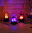 Halloween Pumpkin Lantern Witch Lamp Scene Layout Desk Decoration Pumpkin Lights Halloween Party Bar Decoration