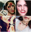 Halloween tattoo stickers