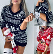 New autumn and winter knit sweater dresses