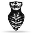 Halloween clown print triangle scarf