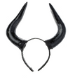 New simulation black horn headband headband Halloween Easter Day party