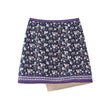 Women's High Waist Skirt With Lens Inlay
