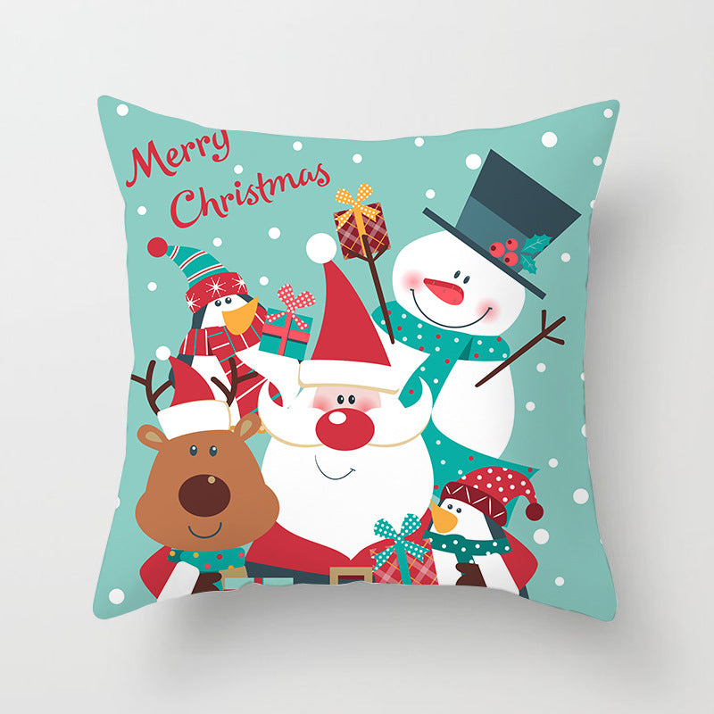 Christmas cartoon pillowcase