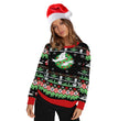 Christmas print sweater