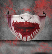 3D Halloween horror style digital printing dustproof protective mask