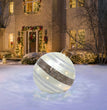 Christmas Ornament Ball Outdoor Pvc 60CM Inflatable Decorated Ball PVC Giant Big Large Balls Xmas Tree Decorations Toy Ball