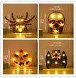 Halloween Lights Decoration LED Light Pumpkin Spider Bat Skull Outdoor Decorative Modeling Room Lights Decor Helloween Party