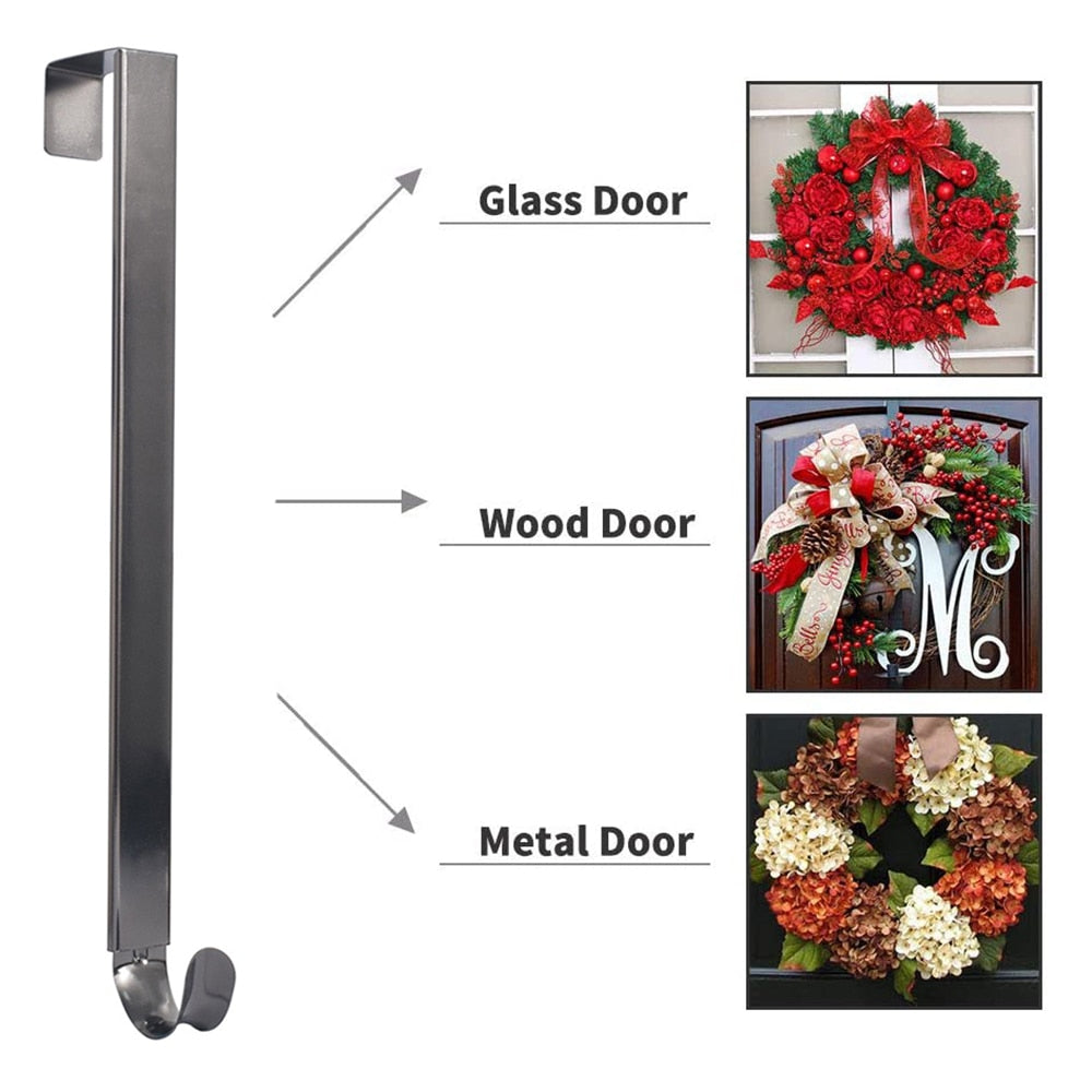 Garland Hook Door Back Decorative Hook Wreath Small Hook Halloween Wreath Hook