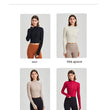 Nylon Quick-drying Slim Fit Half Zipper Yoga Clothes Women's Autumn