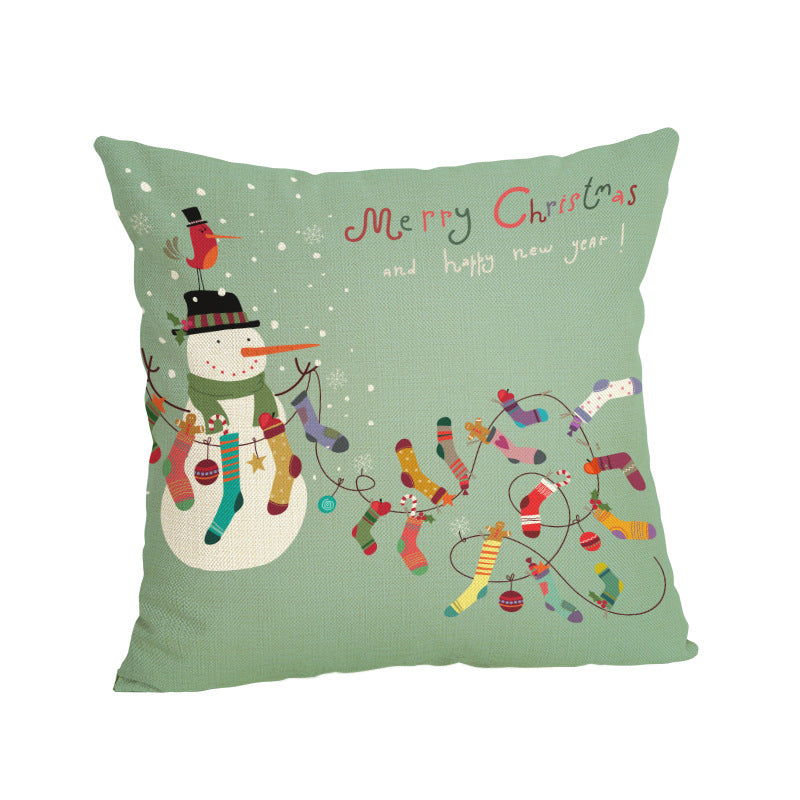 Christmas pillowcase linen