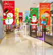 Christmas window decoration