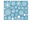 Static glass window Christmas and New Year glass stickers
