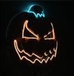 Pumpkin LED Purge Halloween Mask