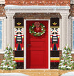 Christmas curtain couplet