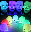 Ghost Head Night Lights Glowing Tweezers Night Lights Halloween Decorations