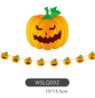 Decoration Halloween Arrangement Party Bar KTV Pull Ghost Festival Bunting Flags