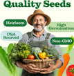 55 Vegetable Seeds Pack 28,000+ Non-Gmo Heirloom Seeds for Planting Vegetables, Survival Seed Vault, Garden Kit for Spring Fall Winter, Gift for Gardeners