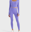 Side Pocket High Waist Yoga Pants Women's Overalls Style Personality Peach Exercise Workout Pants