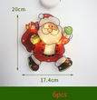 LED Suction Cup Window Hanging Lights Christmas Decoration