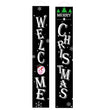 Christmas curtain couplet