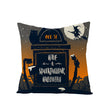 Home Halloween Pumpkin Linen Pillow Cover