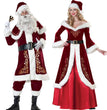 Santa couple costume Christmas dress