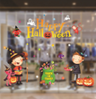 Halloween color static stickers