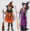 Halloween child witch costume