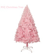 Christmas pink pointed gradient christmas tree